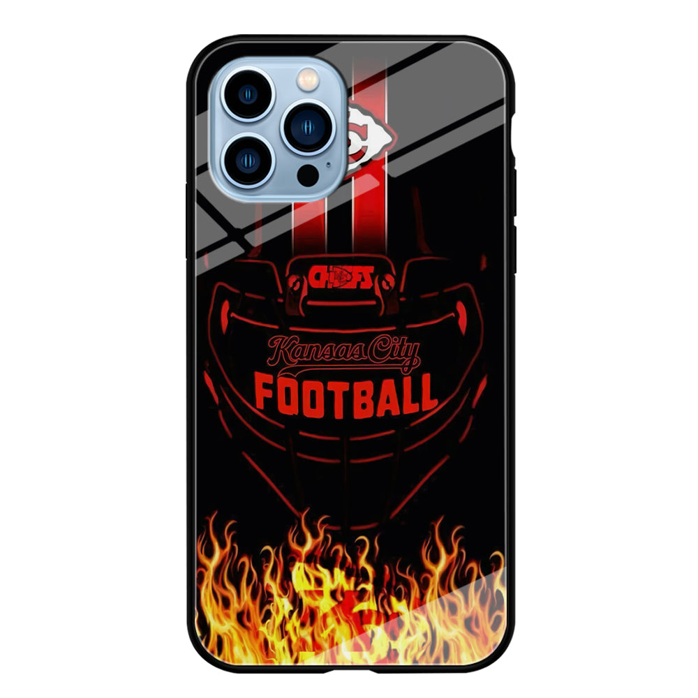 NFL Kansas City Chiefs 001 iPhone 14 Pro Max Case-Phone Case-Tempered Glass Case-Altracase