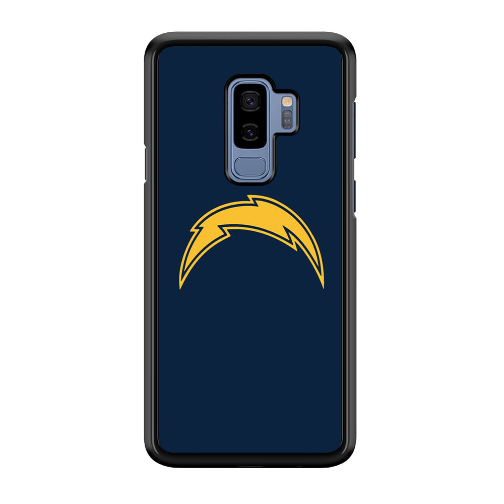 NFL Los Angeles Chargers 001 Samsung Galaxy S9 Plus Case-Phone Case-Rubber Black (2D Case)-Altracase