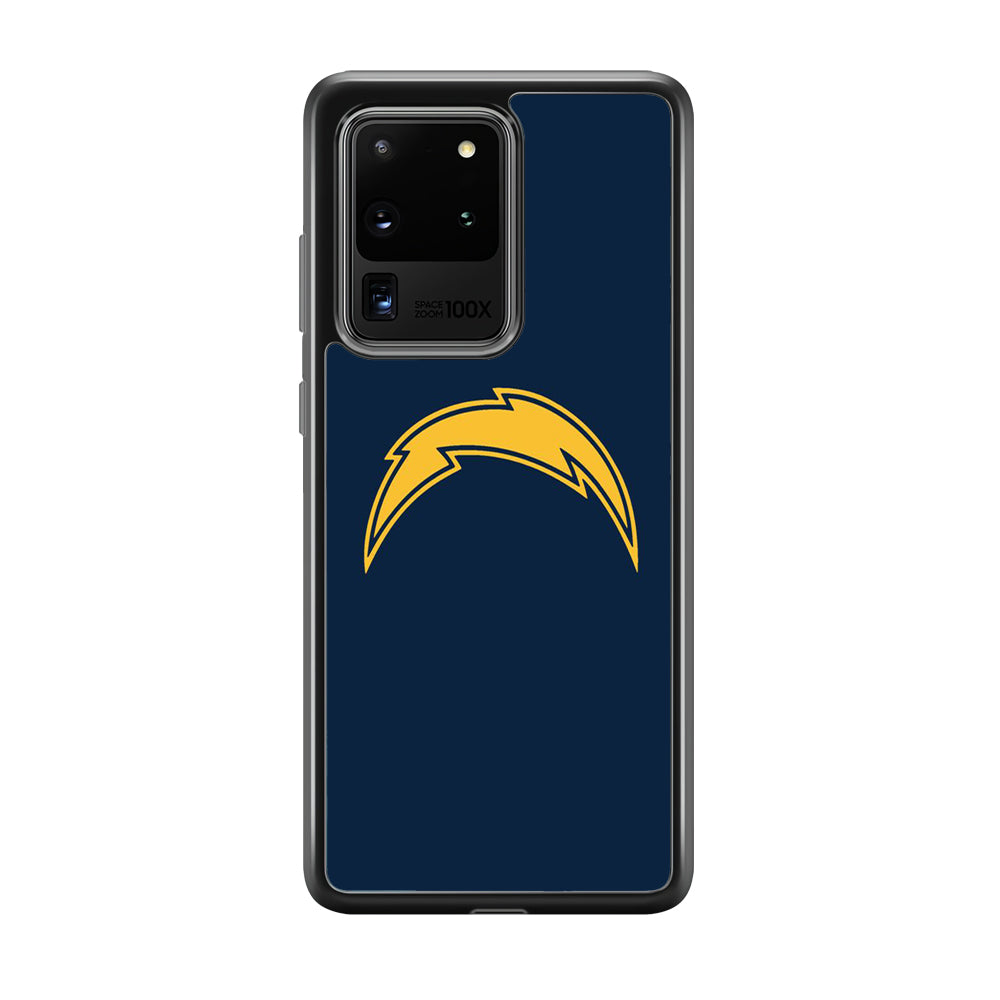 NFL Los Angeles Chargers 001 Samsung Galaxy S20 Ultra Case-Phone Case-Tempered Glass Case-Altracase