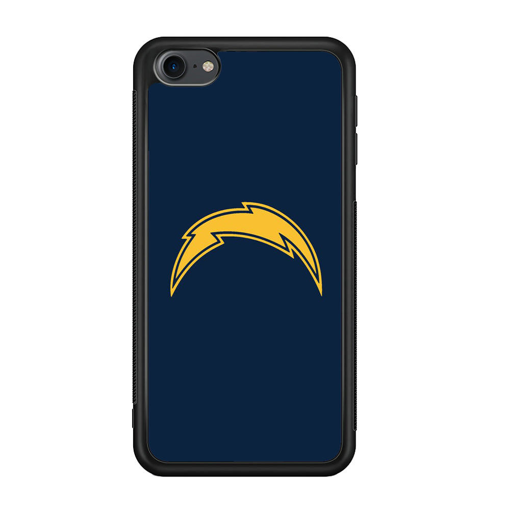 NFL Los Angeles Chargers 001 iPod Touch 6 Case-Phone Case-Rubber White (2D Case)-Altracase