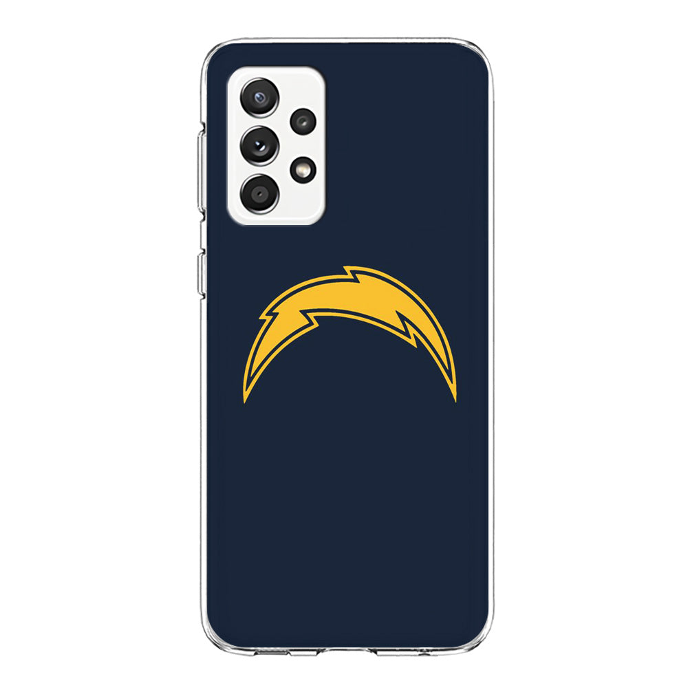 NFL Los Angeles Chargers 001 Samsung Galaxy A72 Case-Phone Case-Clear Soft Case-Altracase