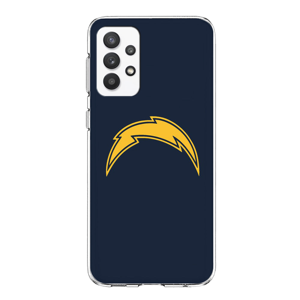 NFL Los Angeles Chargers 001 Samsung Galaxy A32 Case-Phone Case-Clear Soft Case-Altracase