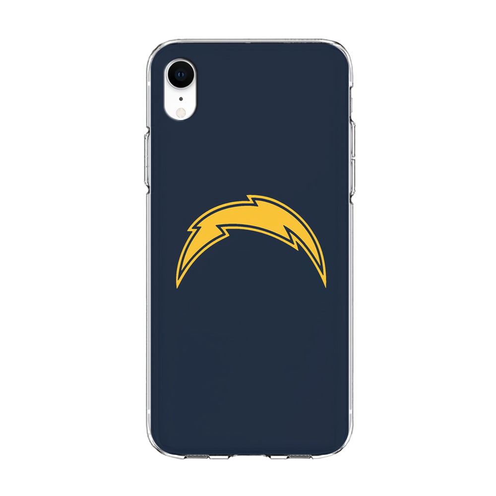 NFL Los Angeles Chargers 001 iPhone XR Case-Phone Case-Clear Soft Case-Altracase