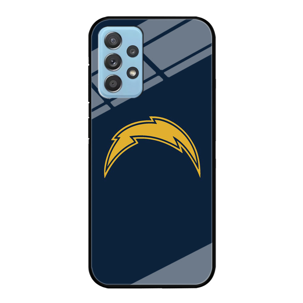 NFL Los Angeles Chargers 001 Samsung Galaxy A72 Case-Phone Case-Tempered Glass Case-Altracase