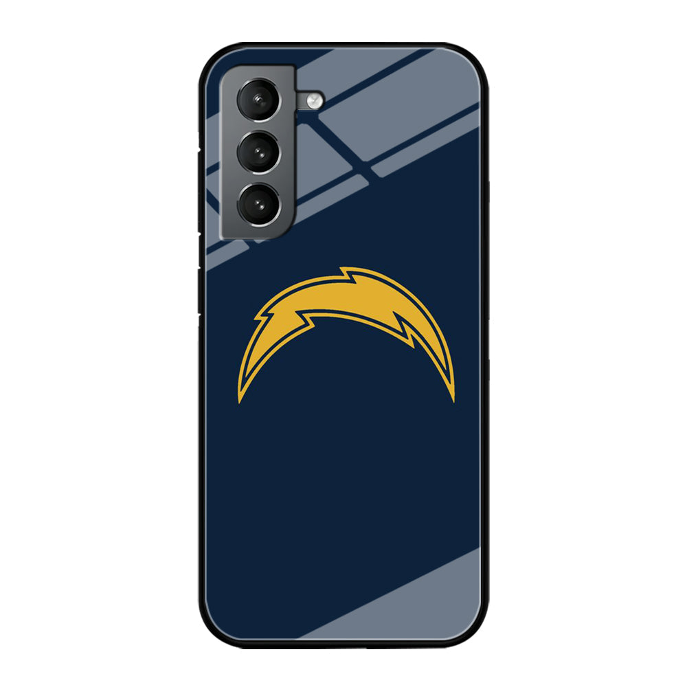 NFL Los Angeles Chargers 001 Samsung Galaxy S22 Case-Phone Case-Tempered Glass Case-Altracase