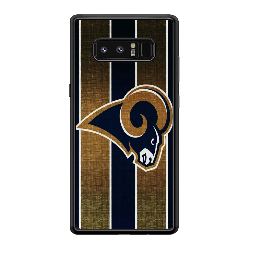 NFL Los Angeles Rams 001 Samsung Galaxy Note 8 Case-Phone Case-Tempered Glass Case-Altracase