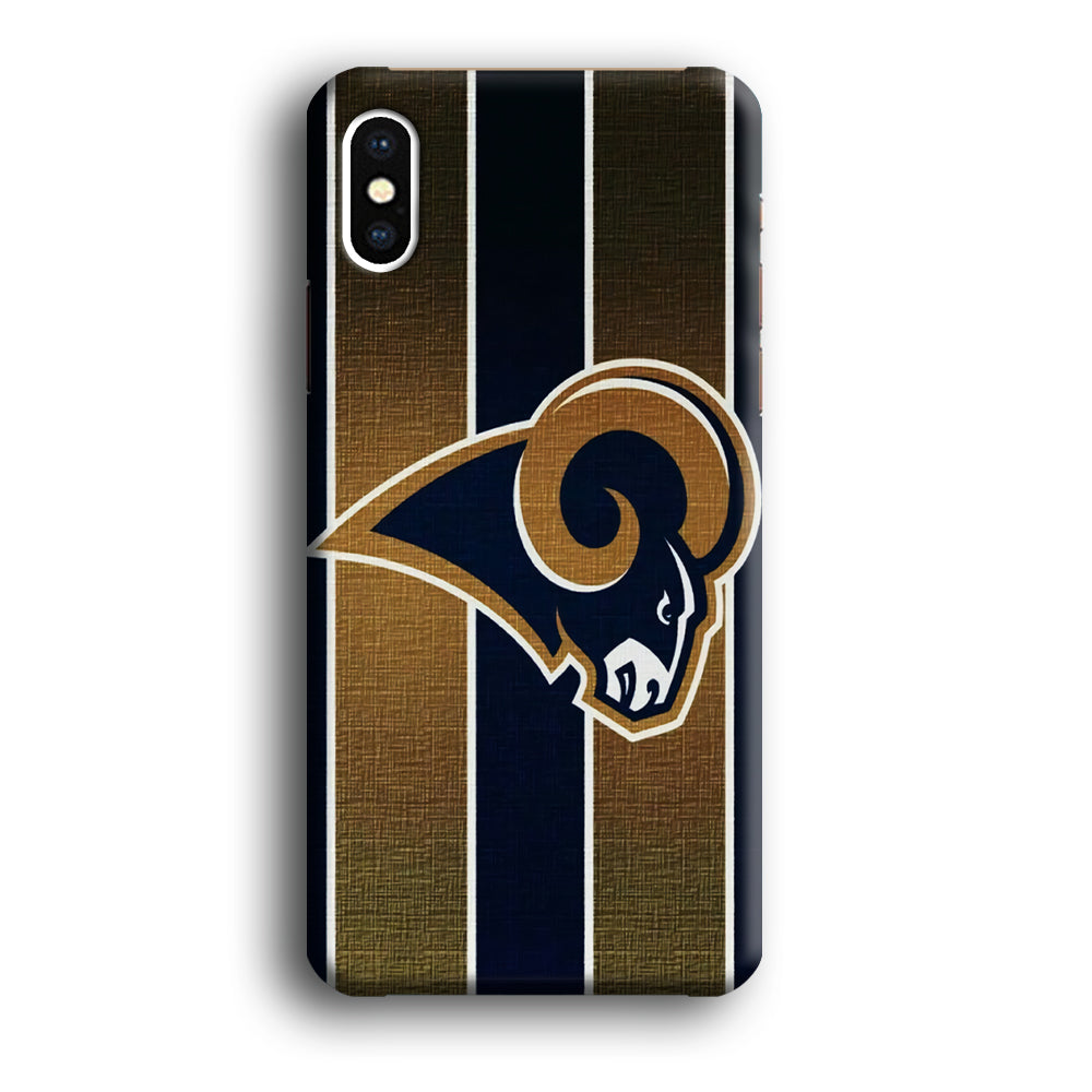 NFL Los Angeles Rams 001 iPhone Xs Case-Phone Case-3D Case-Altracase