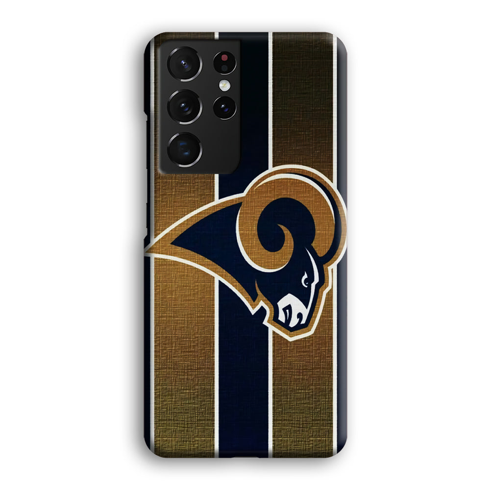 NFL Los Angeles Rams 001 Samsung Galaxy S21 Ultra Case-Phone Case-3D Case-Altracase