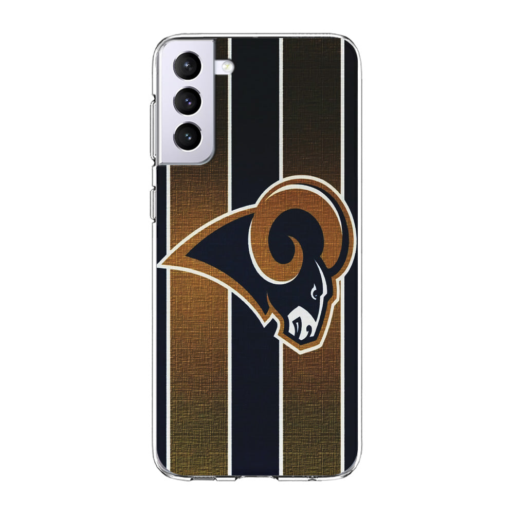 NFL Los Angeles Rams 001 Samsung Galaxy S22 Plus Case-Phone Case-Clear Soft Case-Altracase