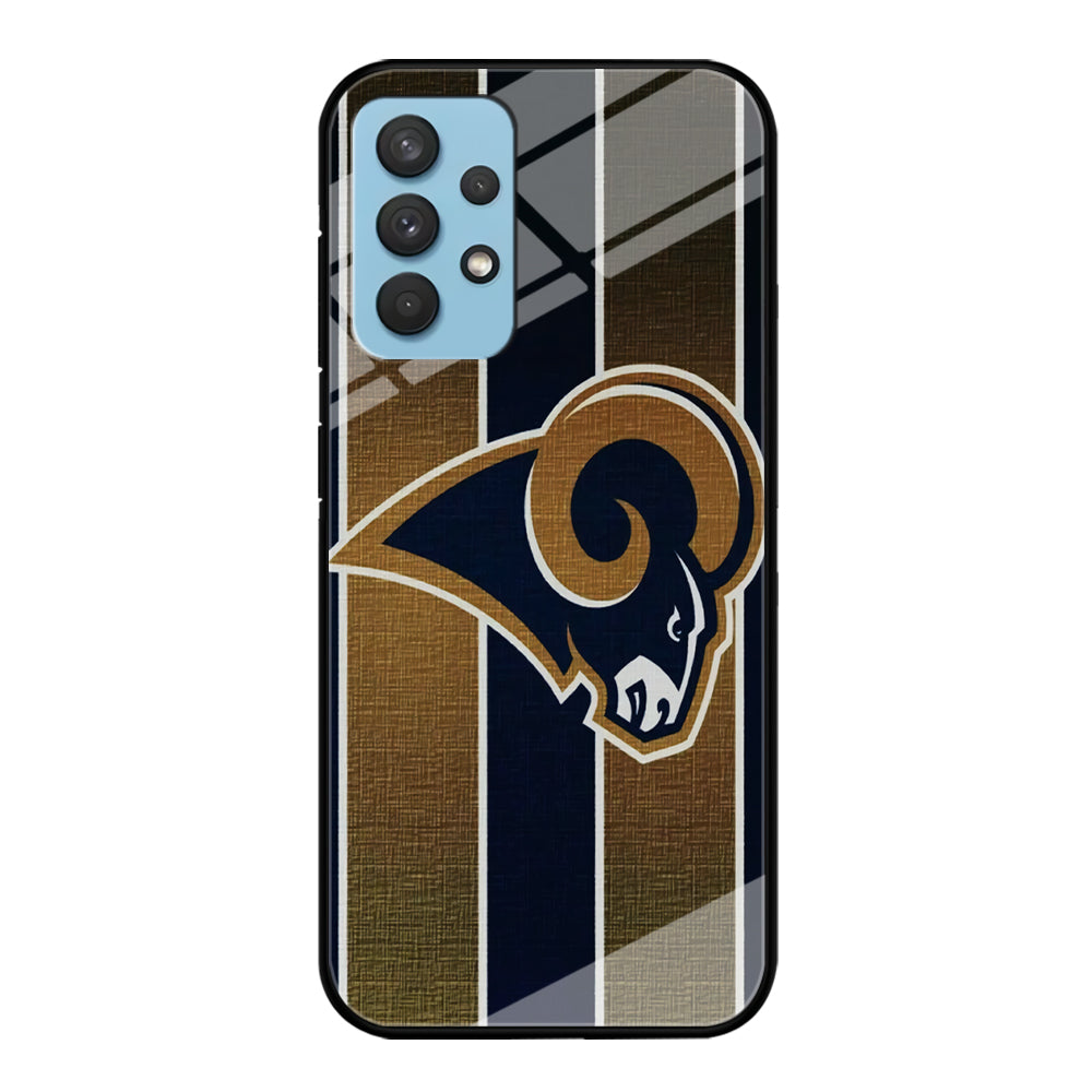 NFL Los Angeles Rams 001 Samsung Galaxy A32 Case-Phone Case-Tempered Glass Case-Altracase