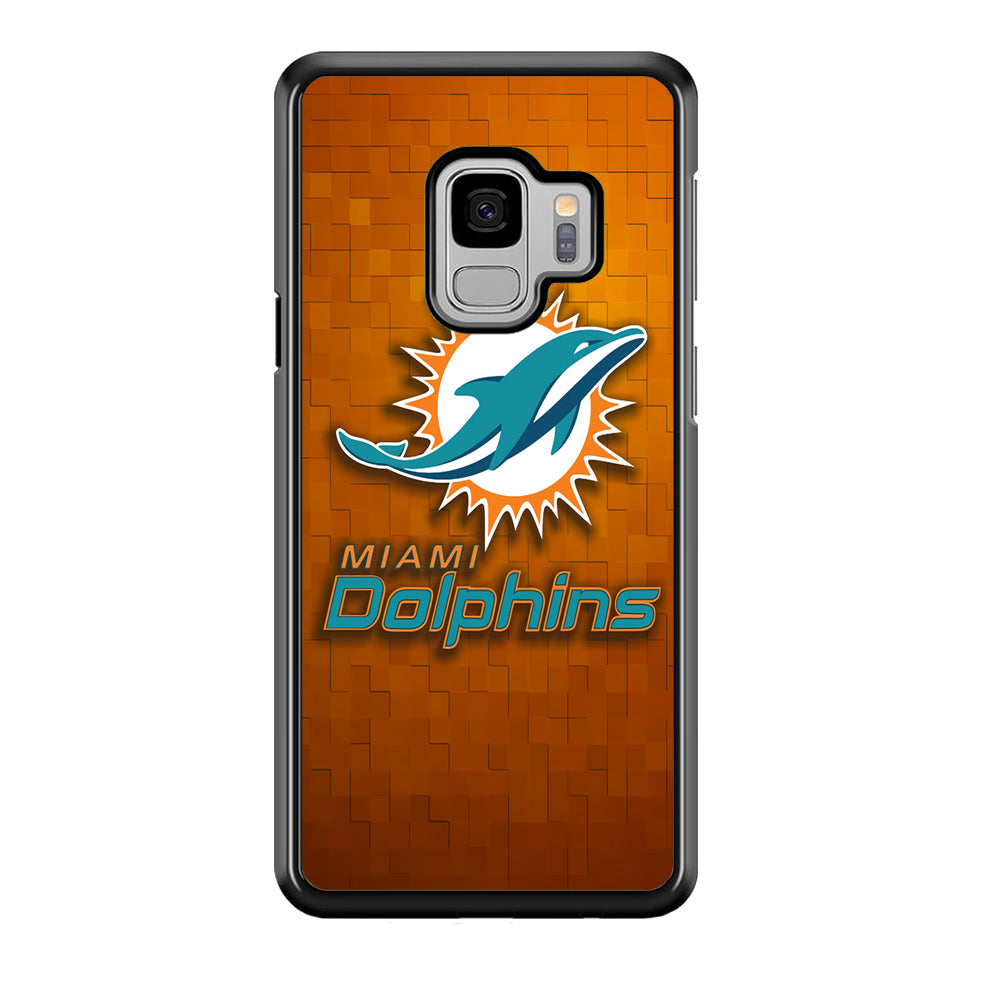 NFL Miami Dolphins 001 Samsung Galaxy S9 Case-Phone Case-Tempered Glass Case-Altracase