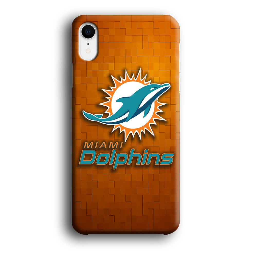 NFL Miami Dolphins 001 iPhone XR Case-Phone Case-3D Case-Altracase