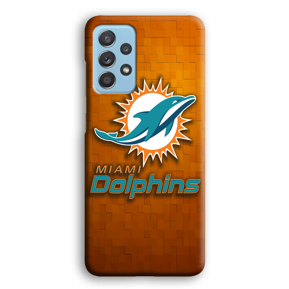 NFL Miami Dolphins 001 Samsung Galaxy A72 Case-Phone Case-3D Case-Altracase