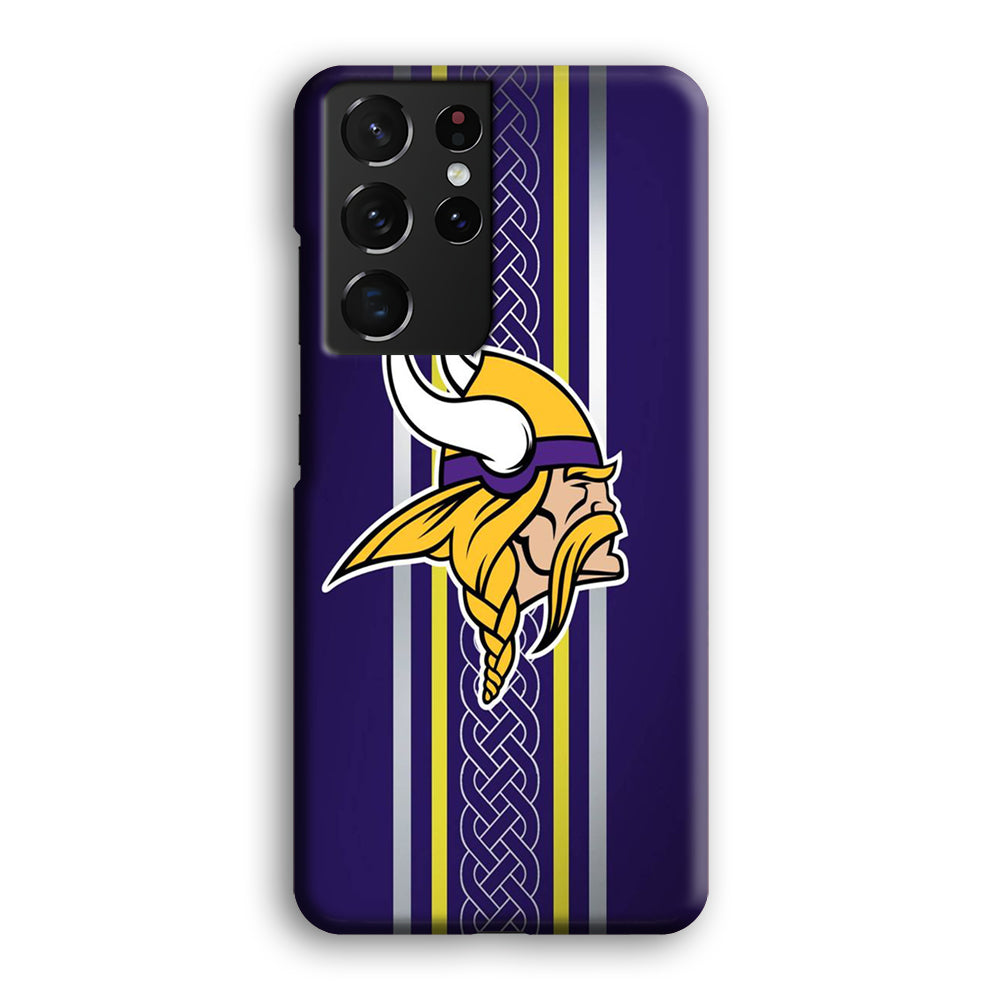 NFL Minnesota Vikings 001 Samsung Galaxy S21 Ultra Case-Phone Case-3D Case-Altracase