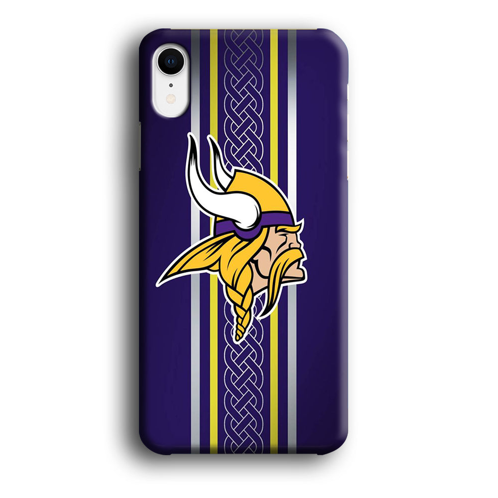NFL Minnesota Vikings 001 iPhone XR Case-Phone Case-3D Case-Altracase