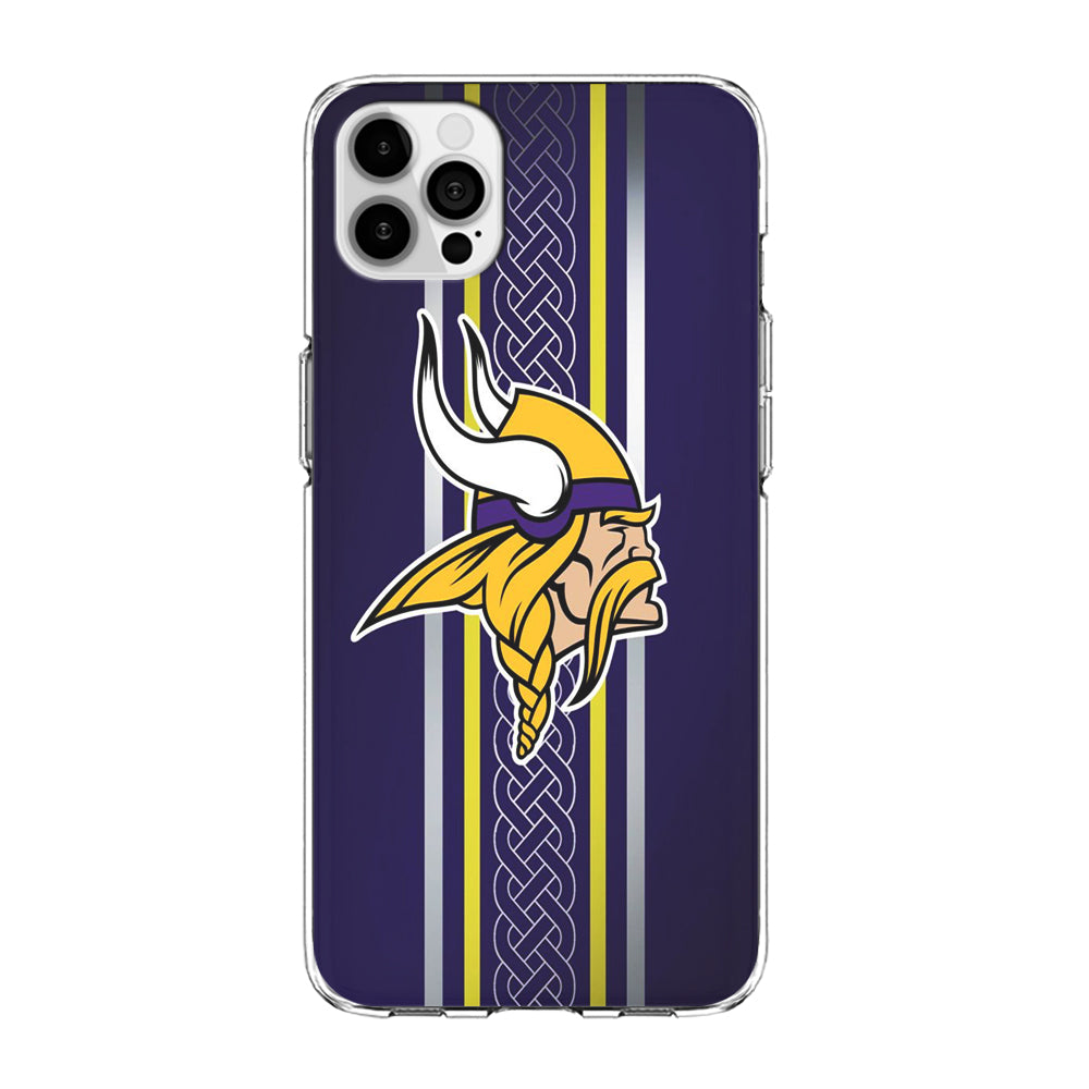 NFL Minnesota Vikings 001 iPhone 15 Pro Case-Phone Case-Clear Soft Case-Altracase