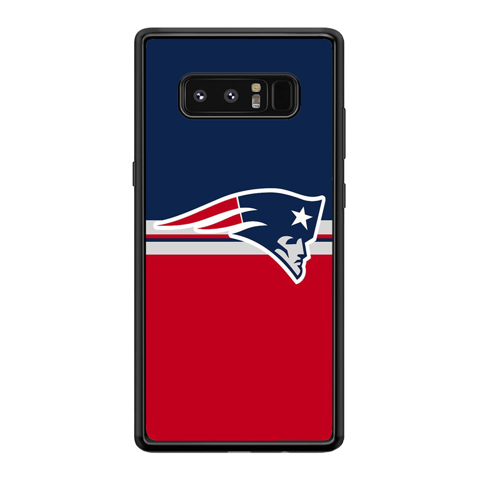 NFL New England Patriots 001 Samsung Galaxy Note 8 Case-Phone Case-Tempered Glass Case-Altracase