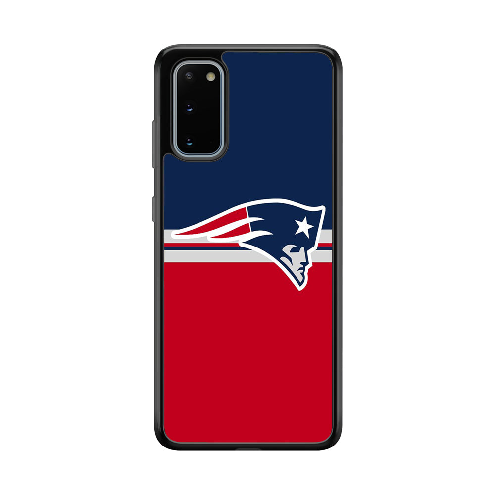 NFL New England Patriots 001 Samsung Galaxy S20 Case-Phone Case-Tempered Glass Case-Altracase