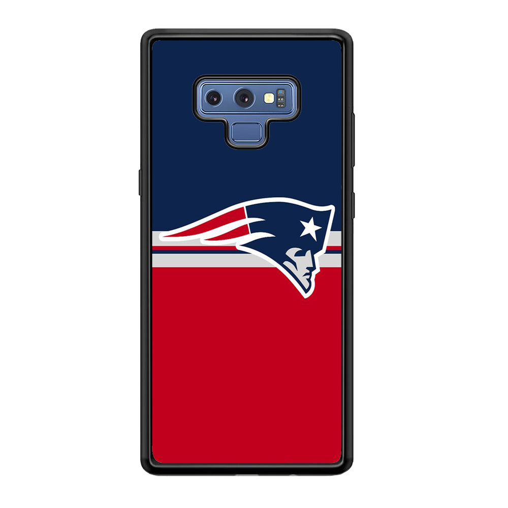 NFL New England Patriots 001 Samsung Galaxy Note 9 Case-Phone Case-Tempered Glass Case-Altracase