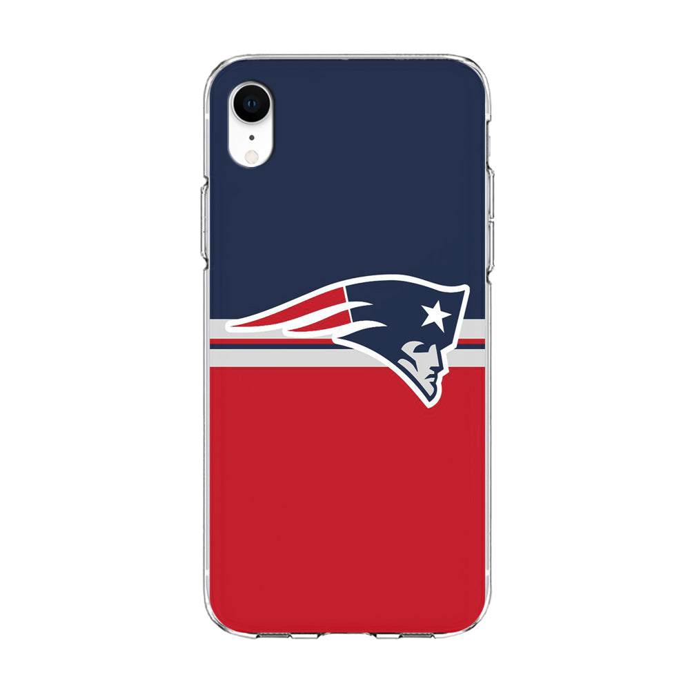 NFL New England Patriots 001 iPhone XR Case-Phone Case-Clear Soft Case-Altracase