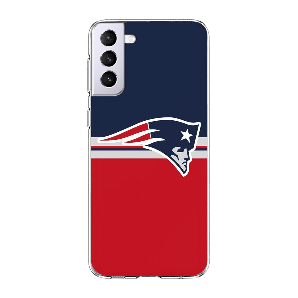 NFL New England Patriots 001 Samsung Galaxy S24 Case-Phone Case-Clear Soft Case-Altracase