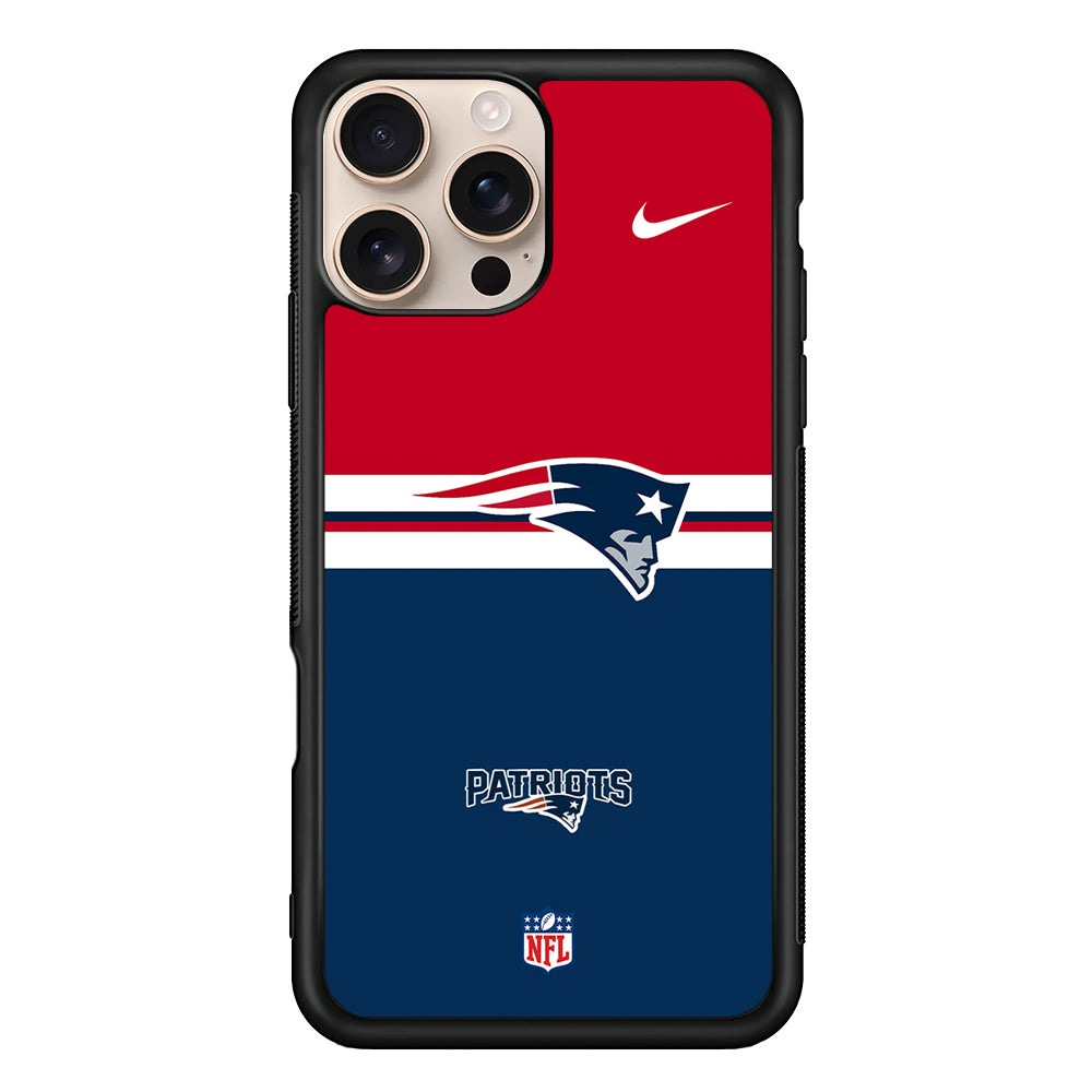 NFL New England Patriots Team Nike iPhone 16 Pro Max Case - Altracase