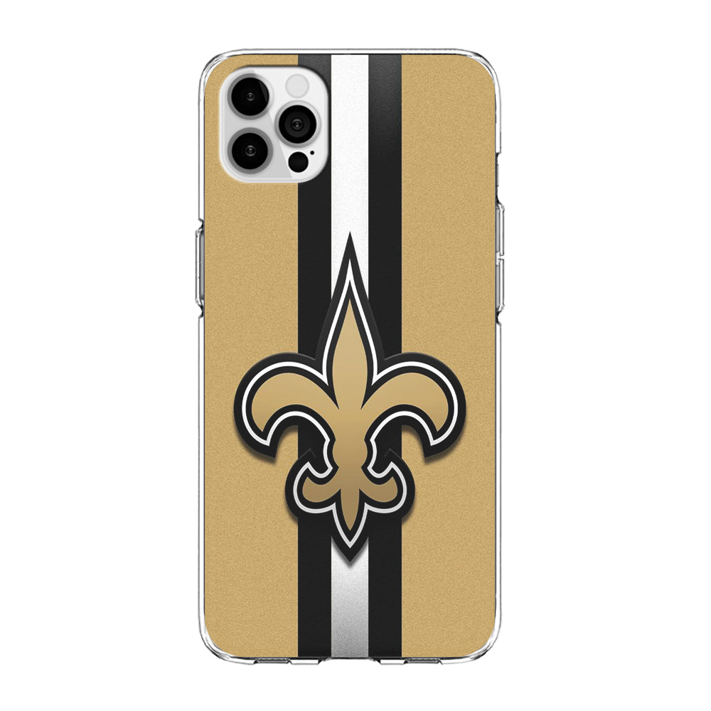 NFL New Orleans Saints 001 iPhone 15 Pro Max Case-Phone Case-Clear Soft Case-Altracase