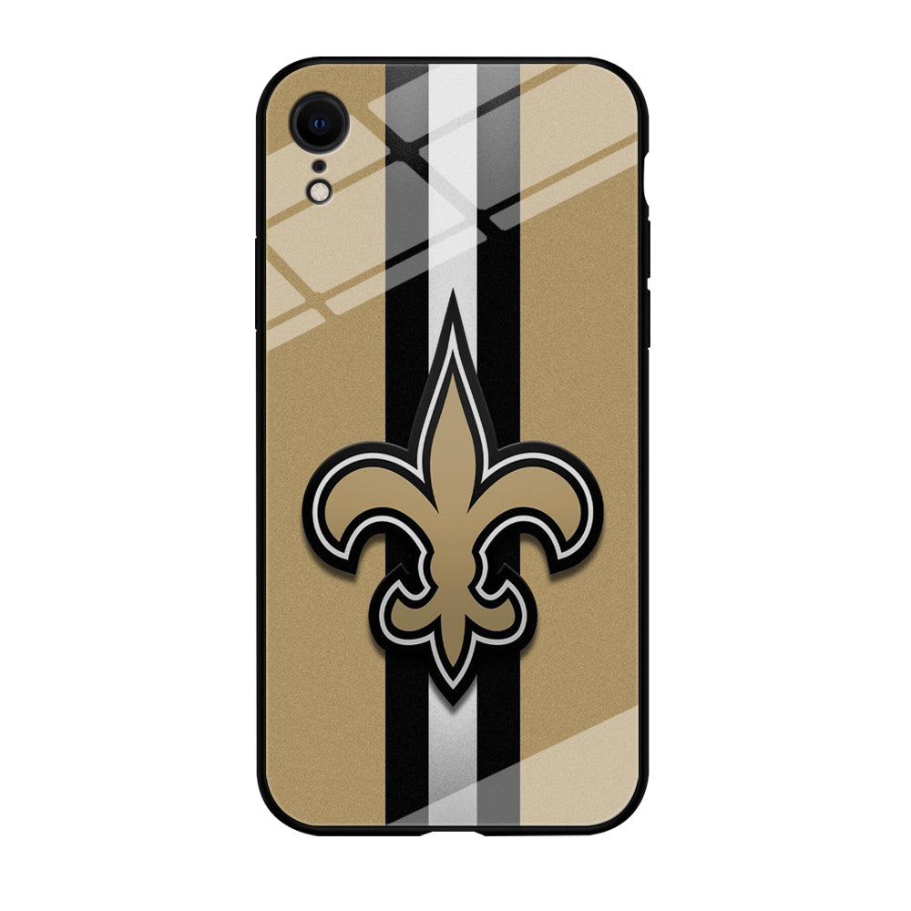 NFL New Orleans Saints 001 iPhone XR Case-Phone Case-Tempered Glass Case-Altracase