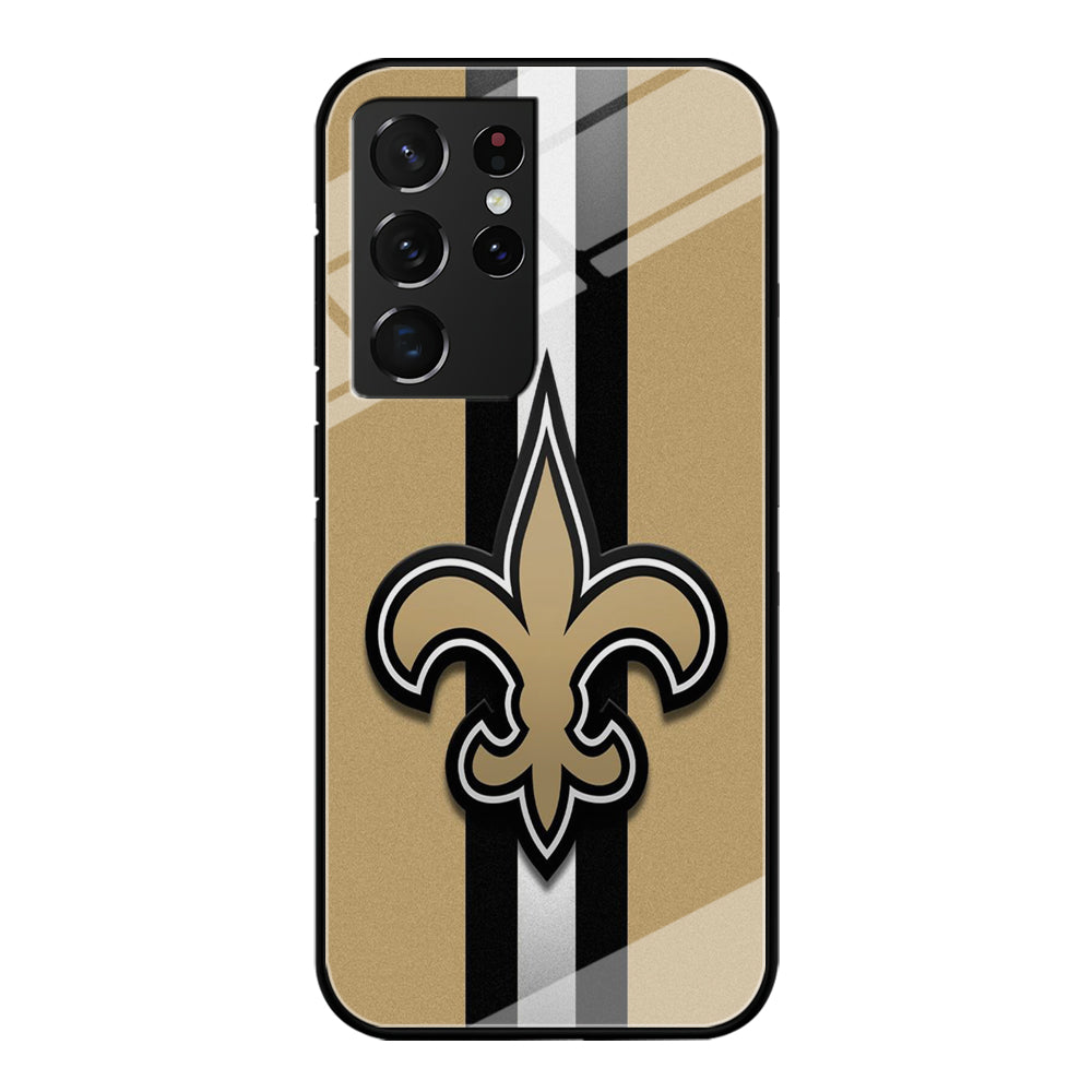 NFL New Orleans Saints 001 Samsung Galaxy S21 Ultra Case-Phone Case-Tempered Glass Case-Altracase