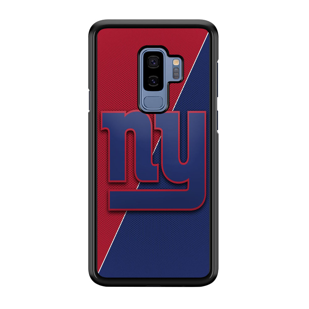 NFL New York Giants 001 Samsung Galaxy S9 Plus Case-Phone Case-Rubber Black (2D Case)-Altracase