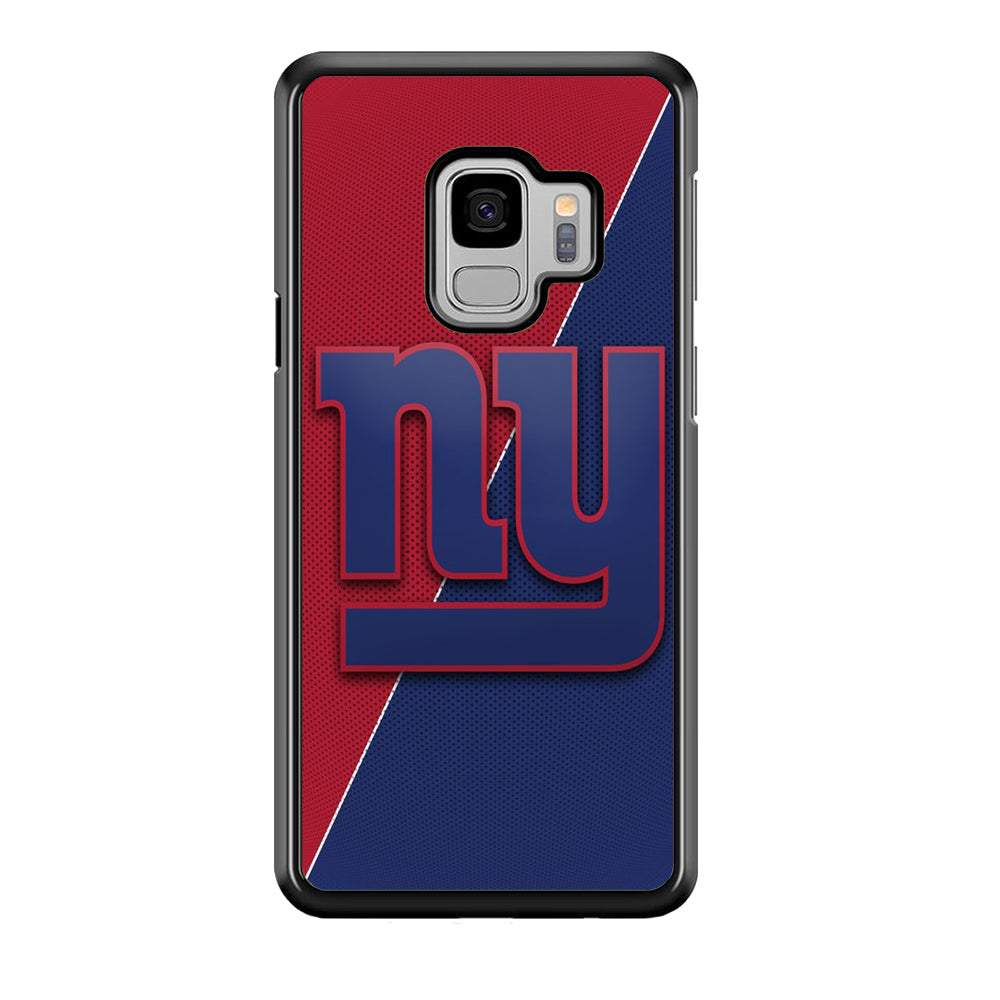 NFL New York Giants 001 Samsung Galaxy S9 Case-Phone Case-Rubber Black (2D Case)-Altracase