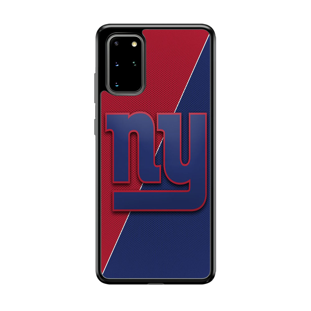 NFL New York Giants 001 Samsung Galaxy S20 Plus Case-Phone Case-Rubber Black (2D Case)-Altracase