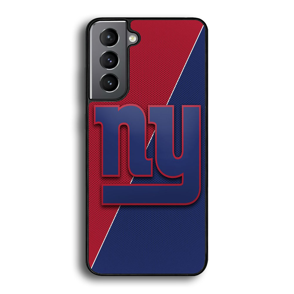 NFL New York Giants 001 Samsung Galaxy S24 Case-Phone Case-Rubber Black (2D Case)-Altracase