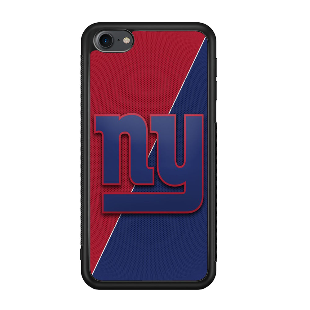NFL New York Giants 001 iPod Touch 6 Case-Phone Case-Rubber White (2D Case)-Altracase