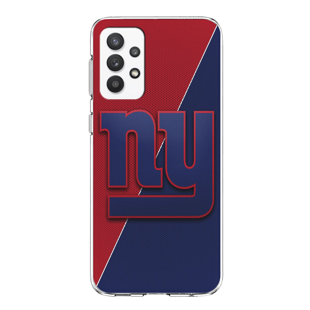 NFL New York Giants 001 Samsung Galaxy A32 Case-Phone Case-Clear Soft Case-Altracase