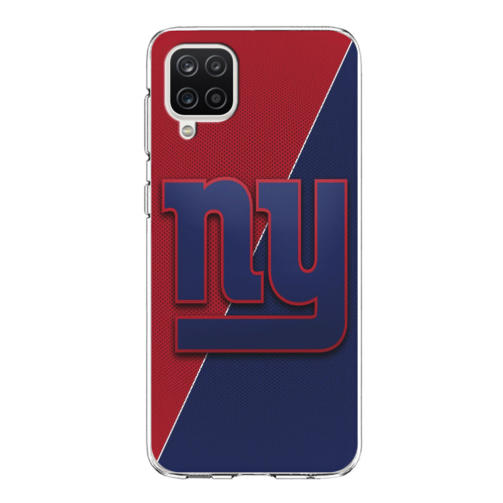 NFL New York Giants 001 Samsung Galaxy A12 Case-Phone Case-Clear Soft Case-Altracase