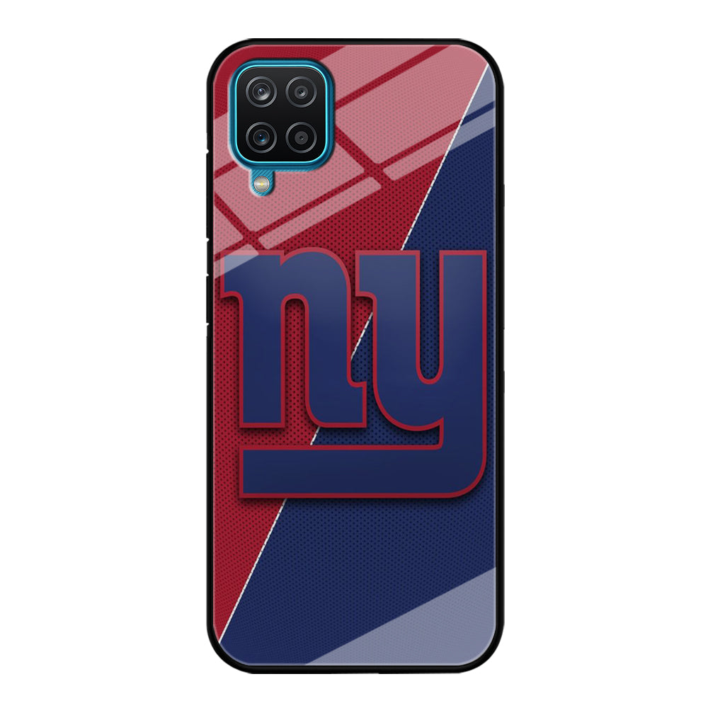 NFL New York Giants 001 Samsung Galaxy A12 Case-Phone Case-Tempered Glass Case-Altracase