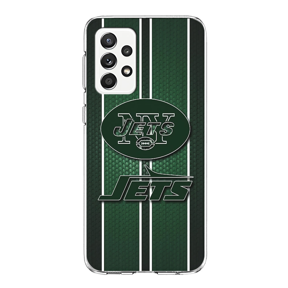 NFL New York Jets 001 Samsung Galaxy A72 Case-Phone Case-Clear Soft Case-Altracase