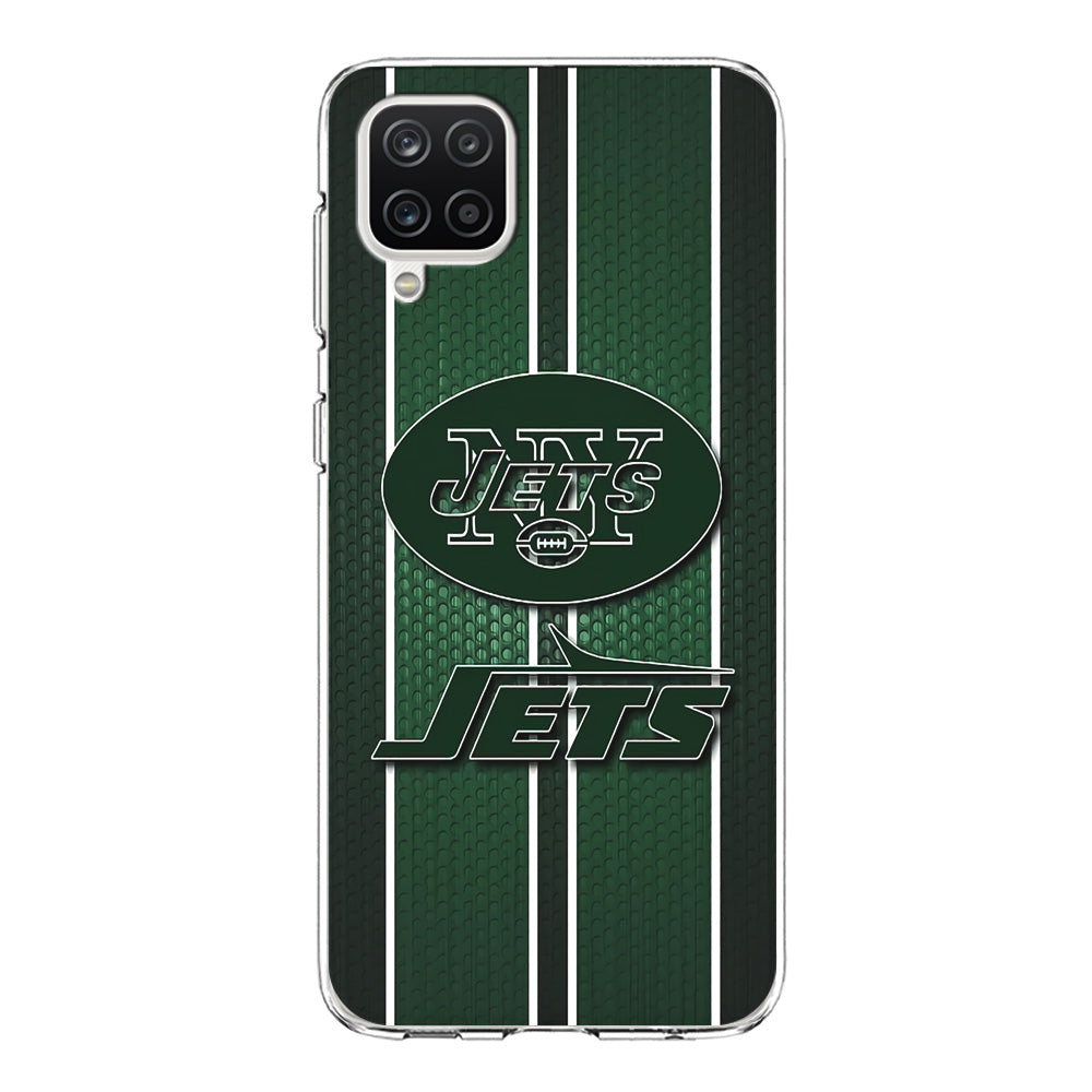 NFL New York Jets 001 Samsung Galaxy A12 Case-Phone Case-Clear Soft Case-Altracase