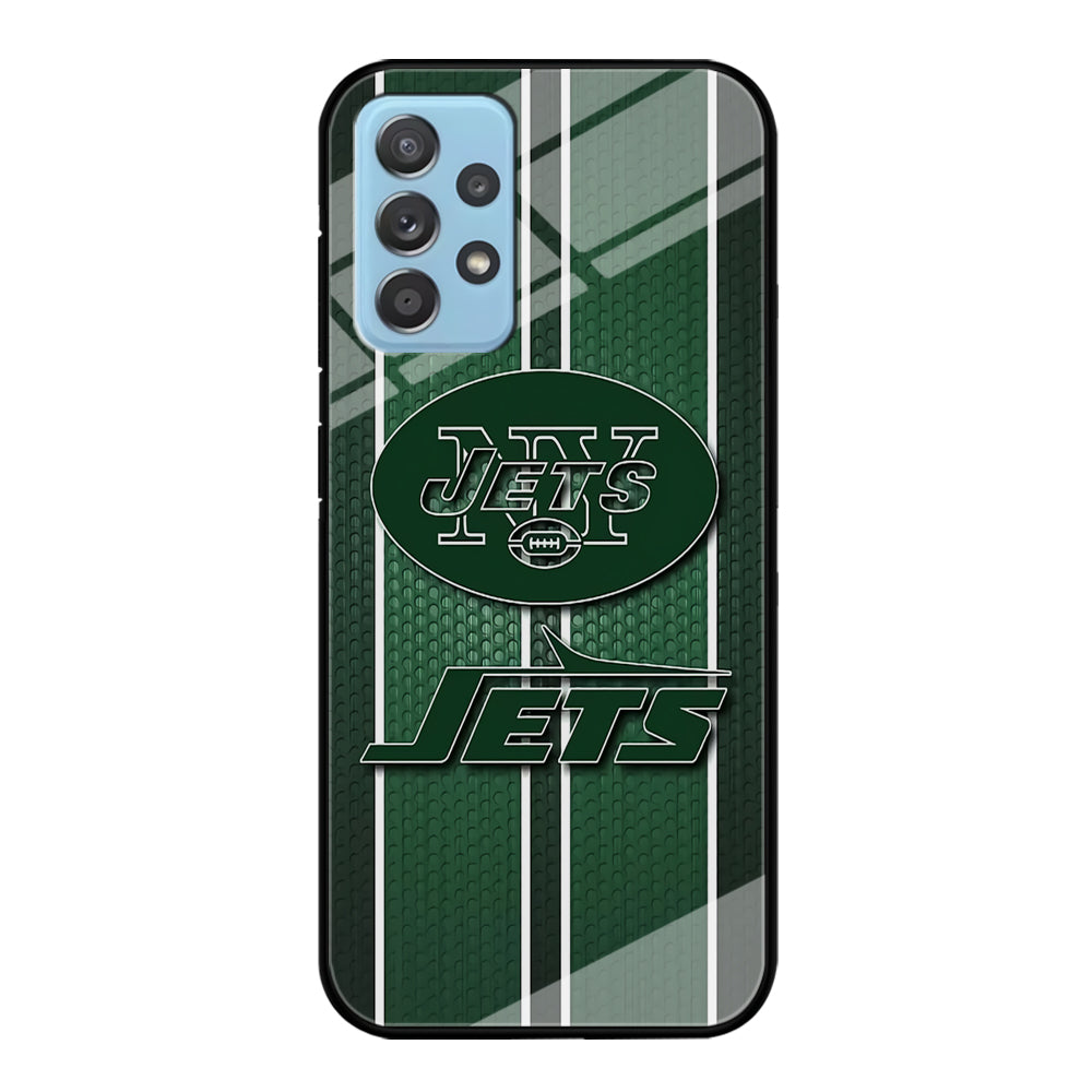 NFL New York Jets 001 Samsung Galaxy A72 Case-Phone Case-Tempered Glass Case-Altracase