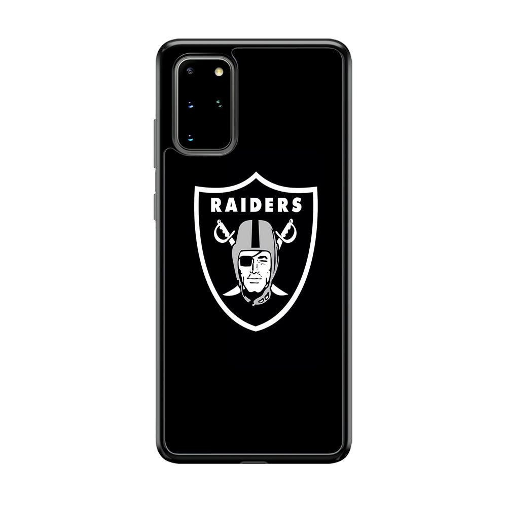 NFL Oakland Raiders 001 Samsung Galaxy S20 Plus Case-Phone Case-Tempered Glass Case-Altracase