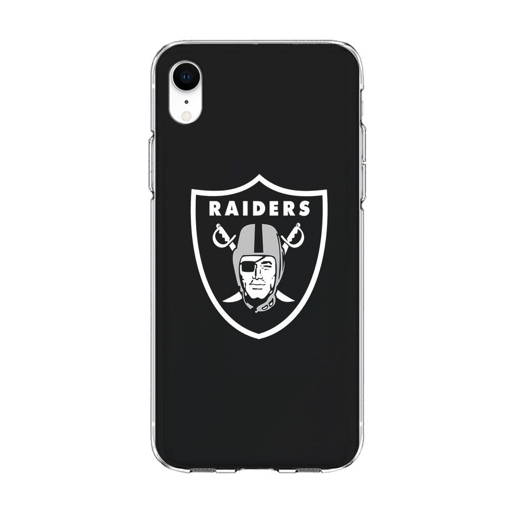 NFL Oakland Raiders 001 iPhone XR Case-Phone Case-Clear Soft Case-Altracase