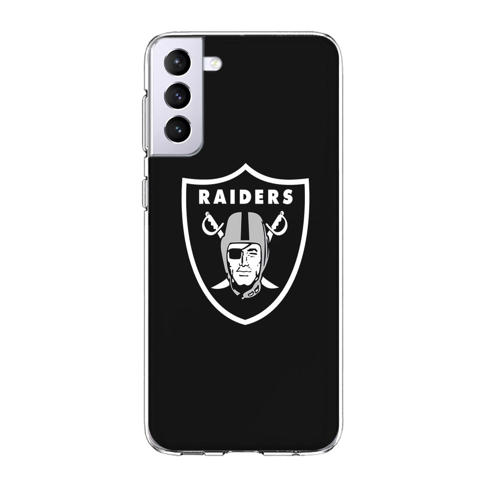 NFL Oakland Raiders 001 Samsung Galaxy S22 Case-Phone Case-Clear Soft Case-Altracase