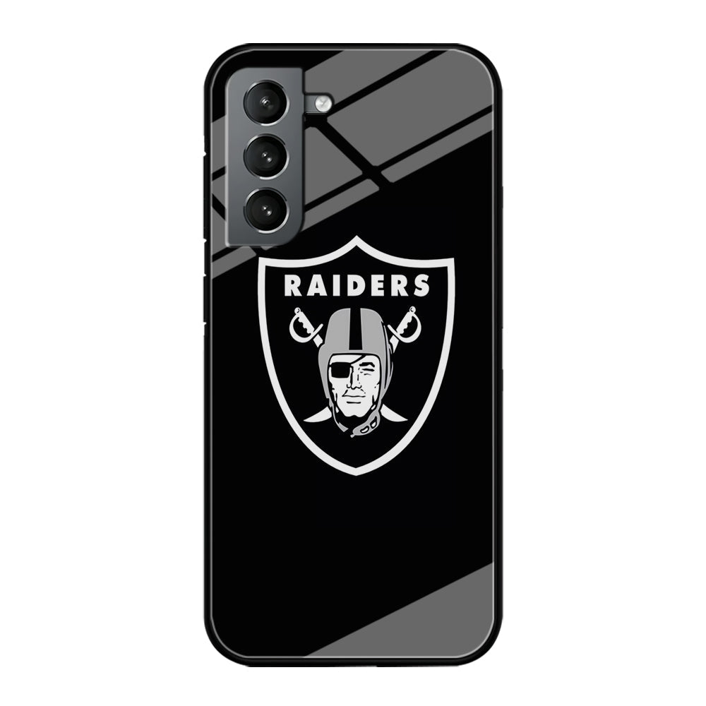 NFL Oakland Raiders 001 Samsung Galaxy S22 Case-Phone Case-Tempered Glass Case-Altracase