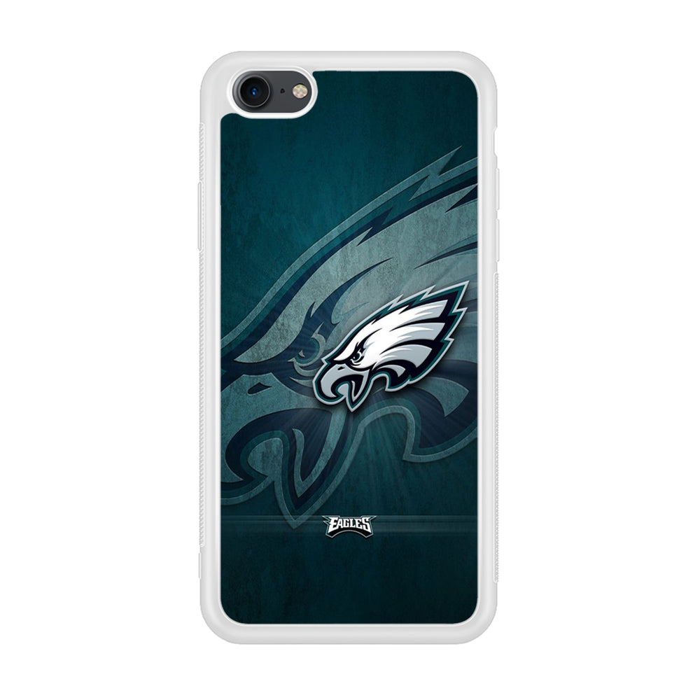 NFL Philadelphia Eagles 001 iPhone SE 2020 Case-Phone Case-Rubber White (2D Case)-Altracase