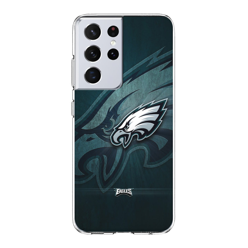 NFL Philadelphia Eagles 001 Samsung Galaxy S21 Ultra Case-Phone Case-Clear Soft Case-Altracase