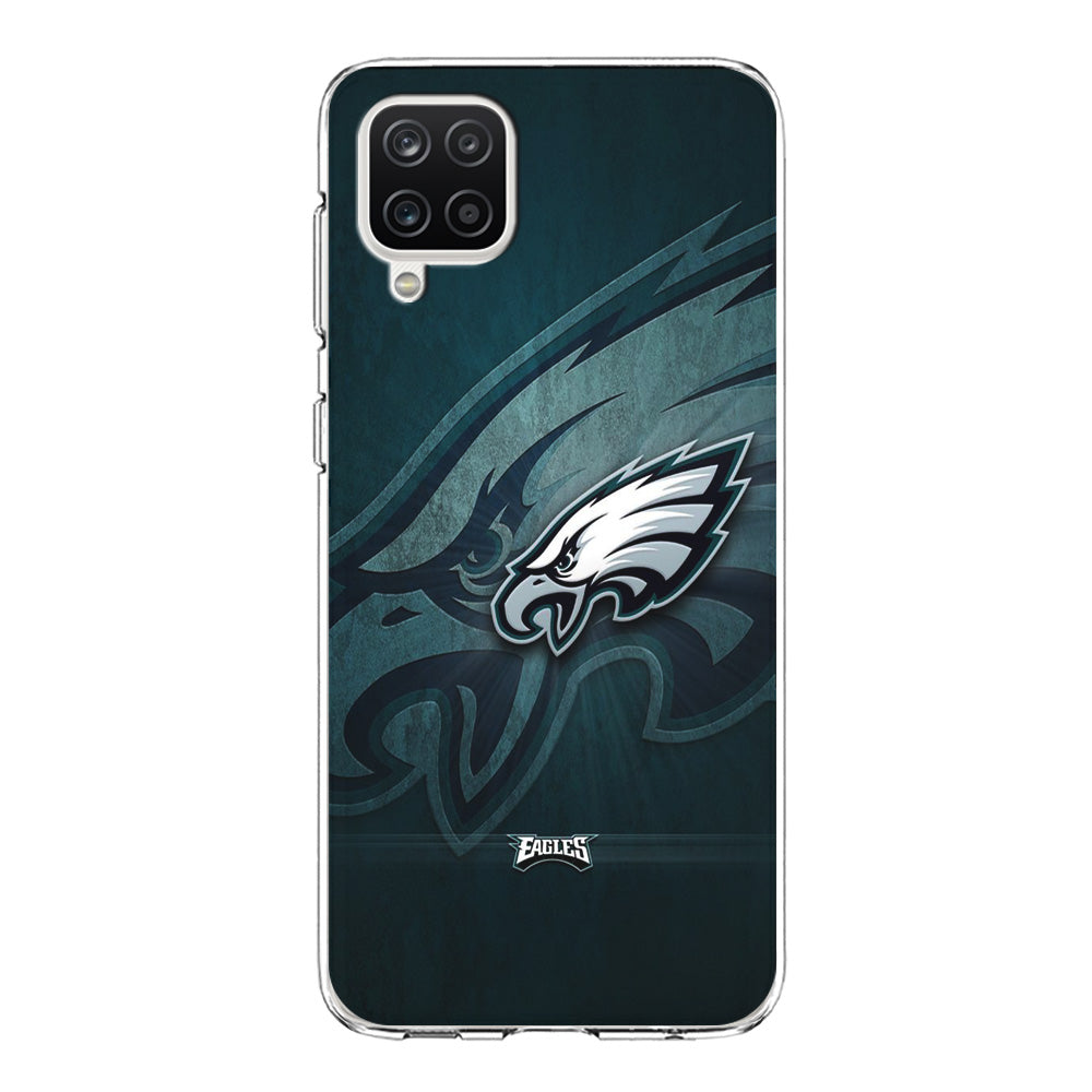 NFL Philadelphia Eagles 001 Samsung Galaxy A12 Case-Phone Case-Clear Soft Case-Altracase