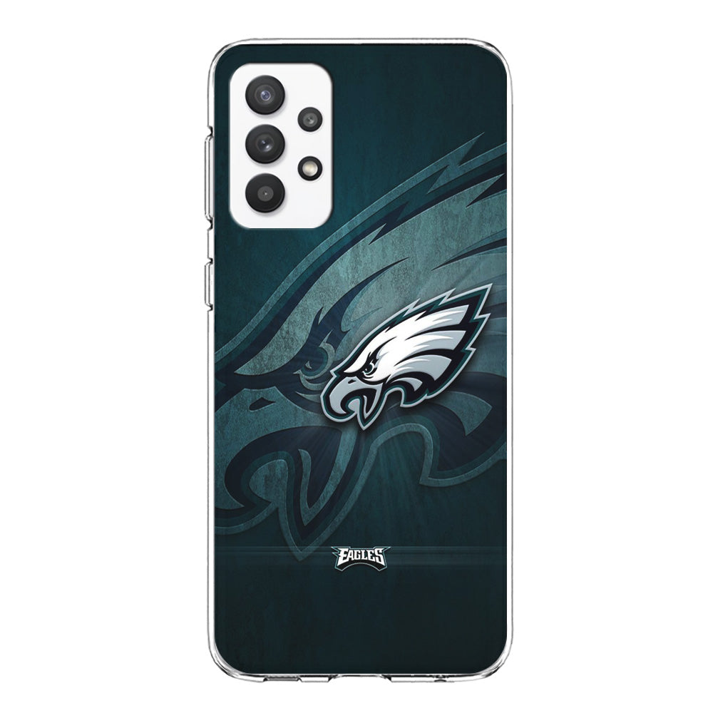 NFL Philadelphia Eagles 001 Samsung Galaxy A32 Case-Phone Case-Clear Soft Case-Altracase