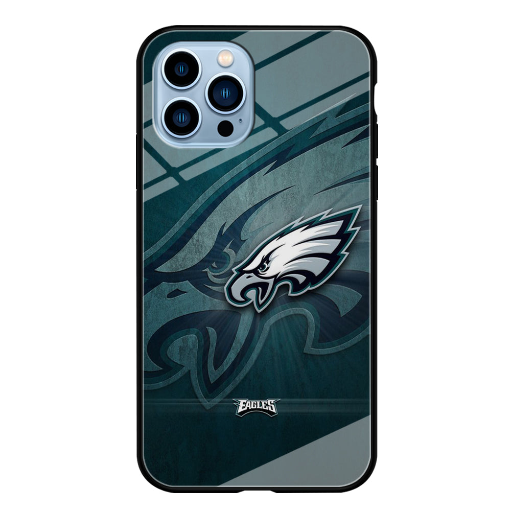 NFL Philadelphia Eagles 001 iPhone 15 Pro Case-Phone Case-Tempered Glass Case-Altracase
