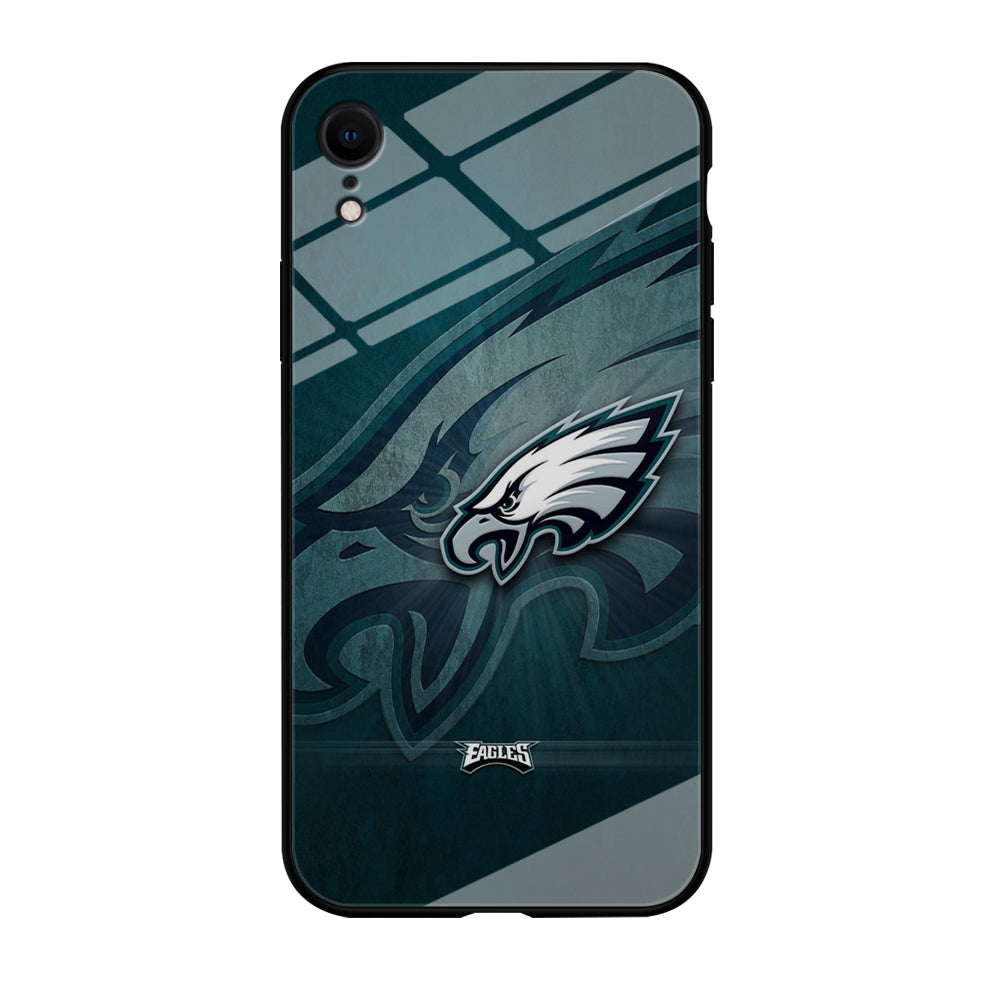 NFL Philadelphia Eagles 001 iPhone XR Case-Phone Case-Tempered Glass Case-Altracase